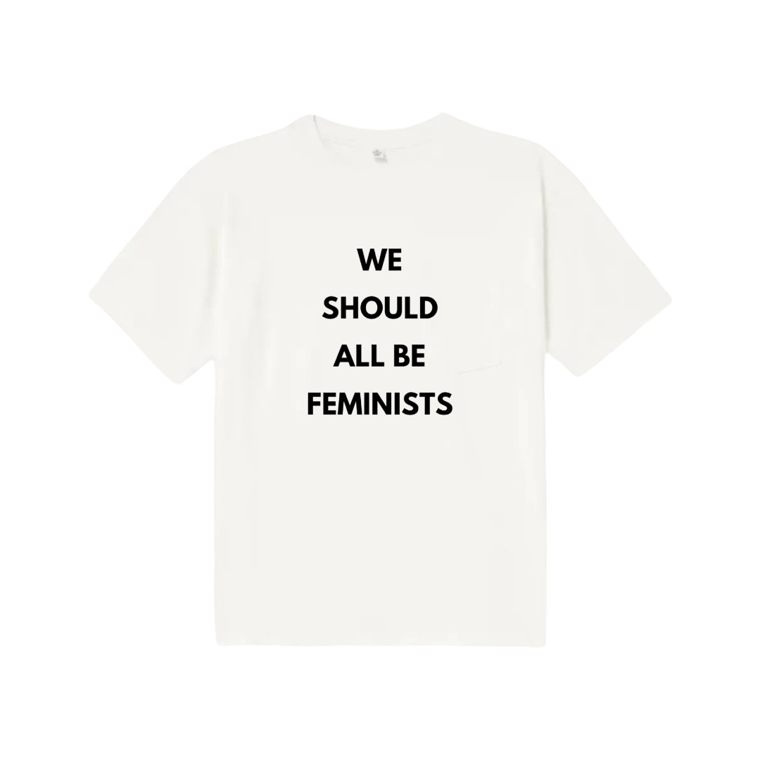Feminist Oversized Slogan Graphic T-Shirt