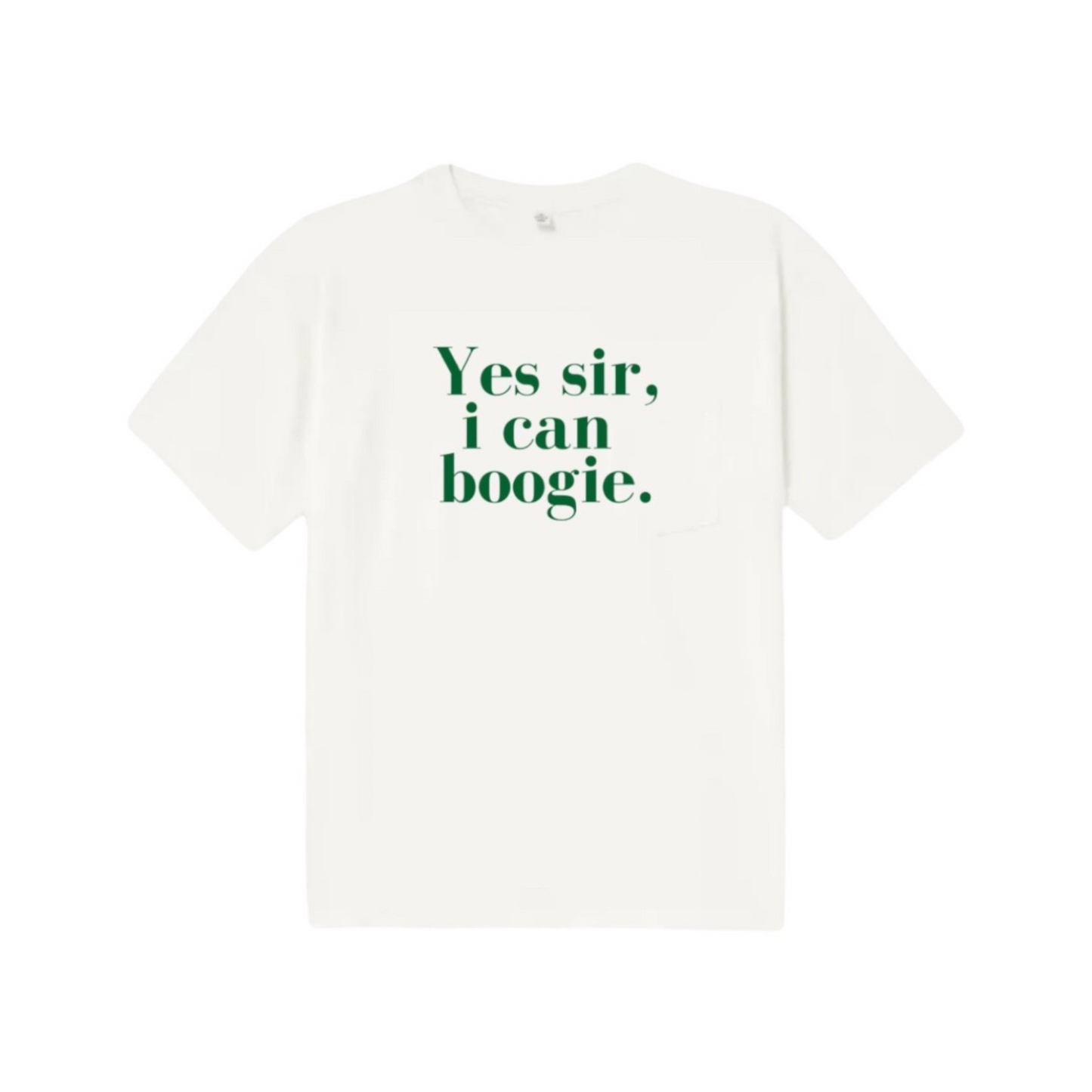 Yes Sir I Can Boogie Oversized Retro T-Shirt