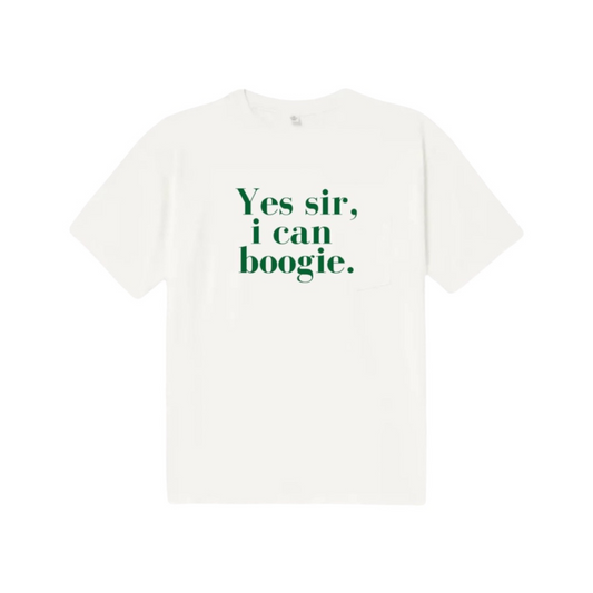 Yes Sir I Can Boogie Oversized Retro T-Shirt